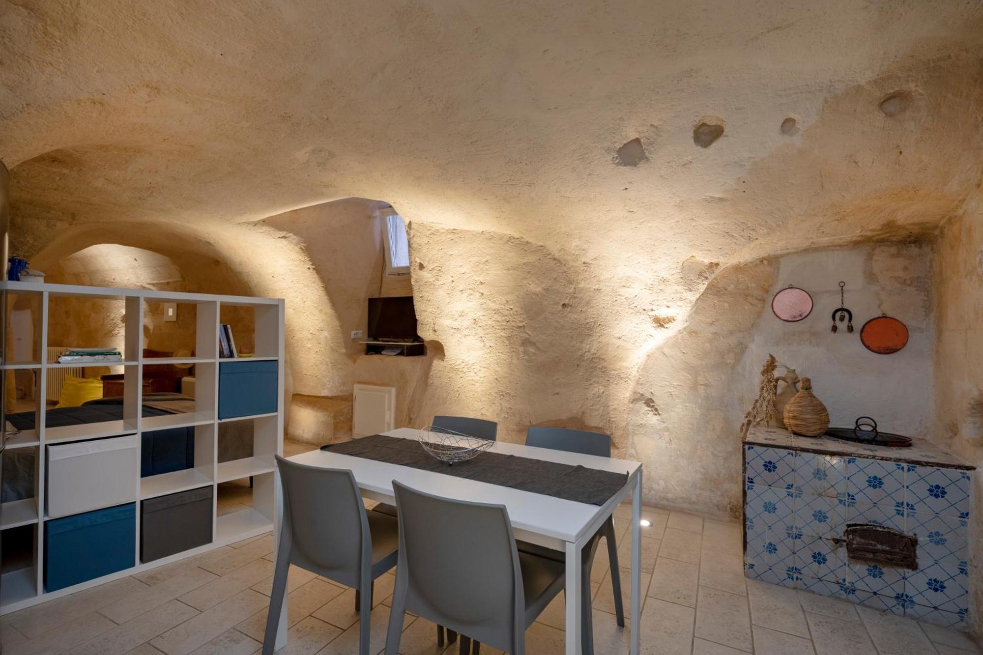 Ferienwohnung La Grotta Di Lulu Matera Exterior foto