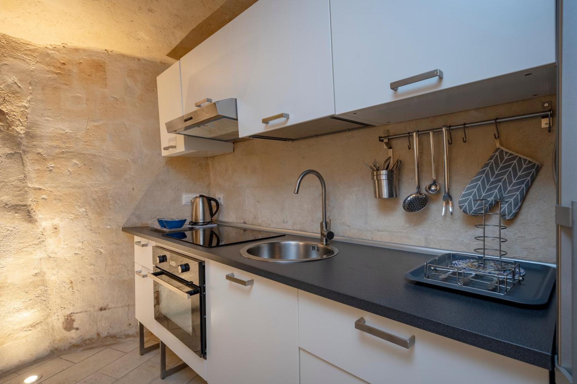 Ferienwohnung La Grotta Di Lulu Matera Exterior foto